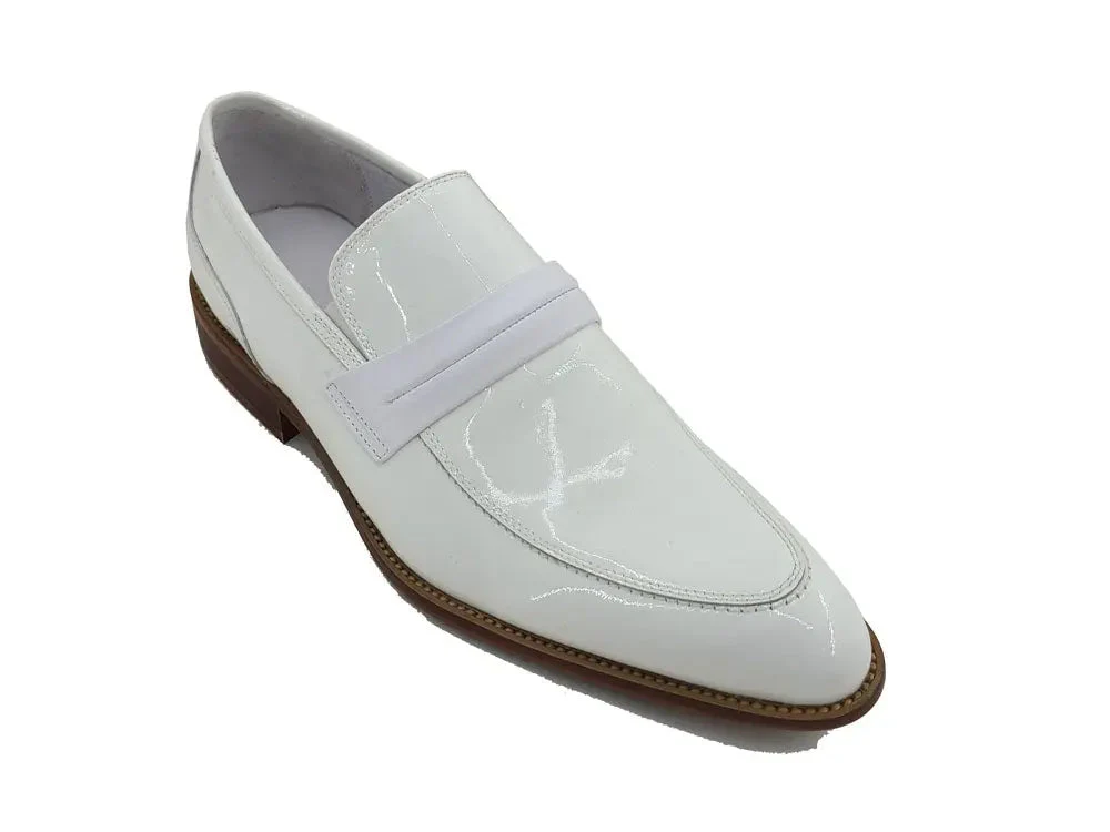 Patent Leather Tuxedo Penny Loafer - Image 10