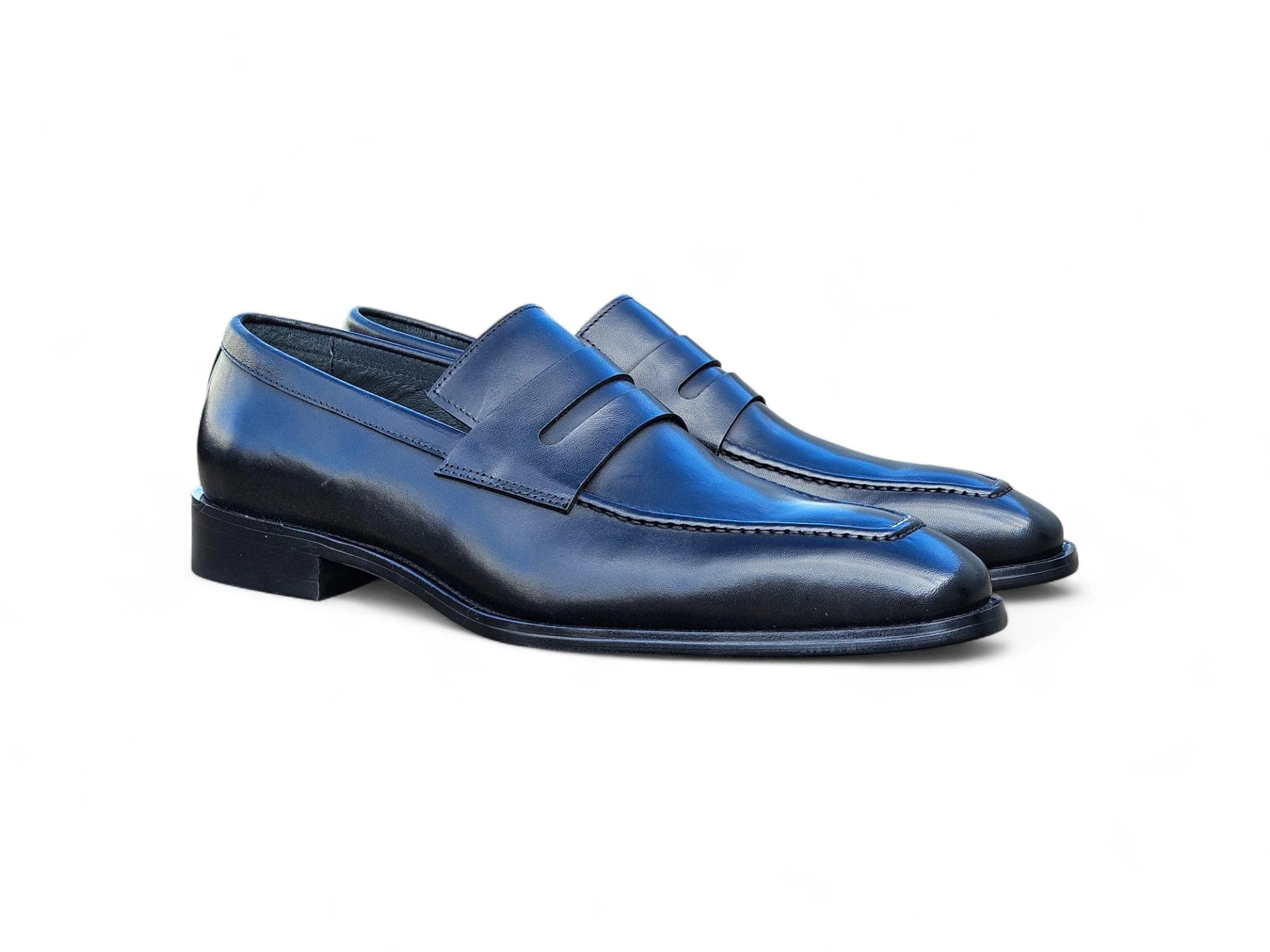 Patina Finished Penny Loafer - Image 13