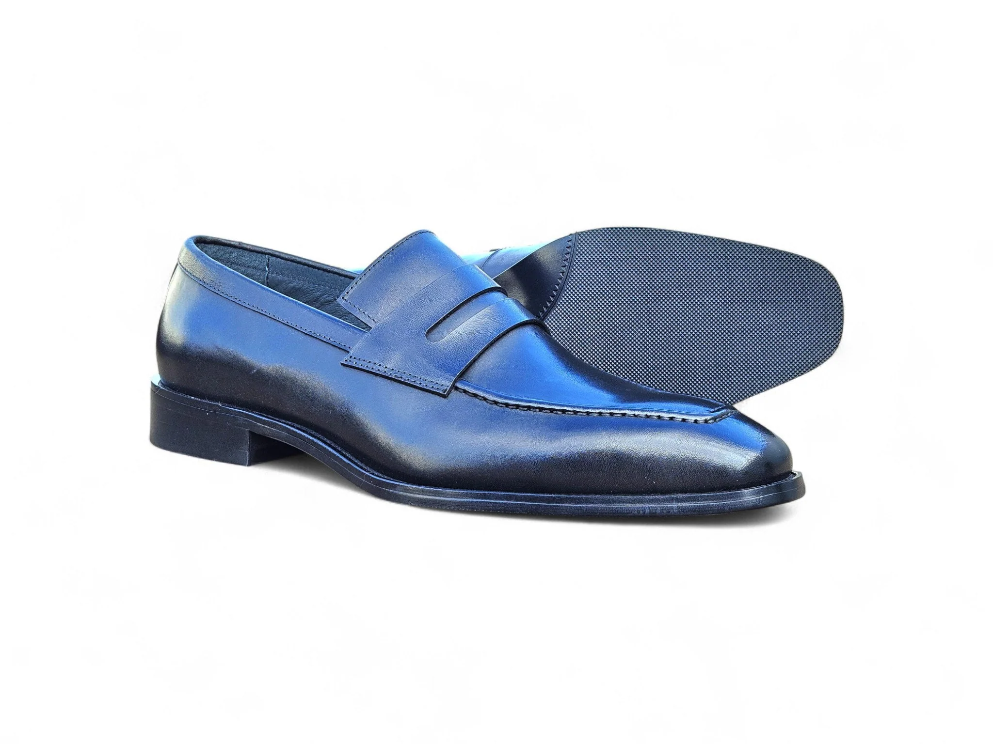 Patina Finished Penny Loafer - Image 14