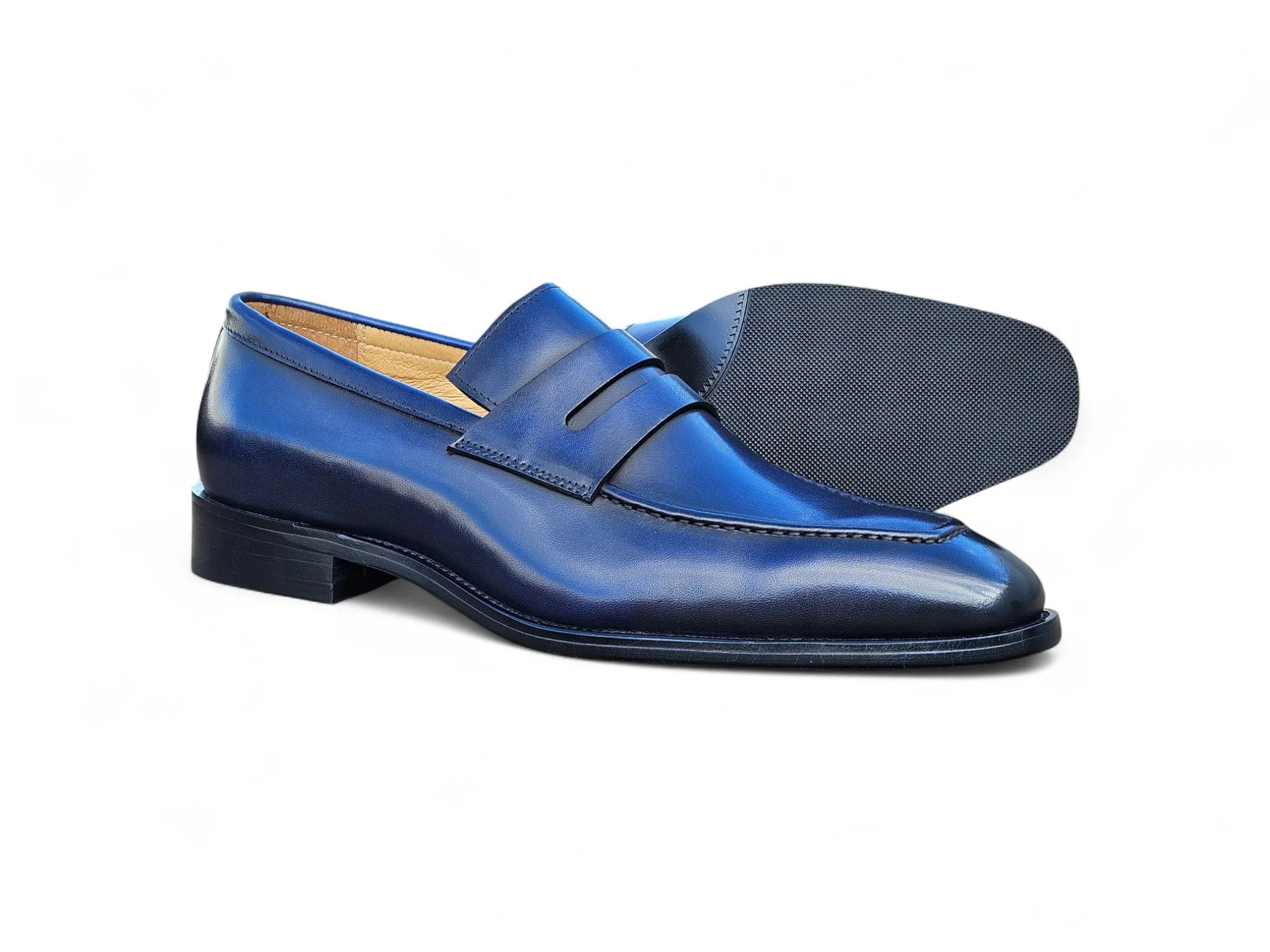 Patina Finished Penny Loafer - Image 18