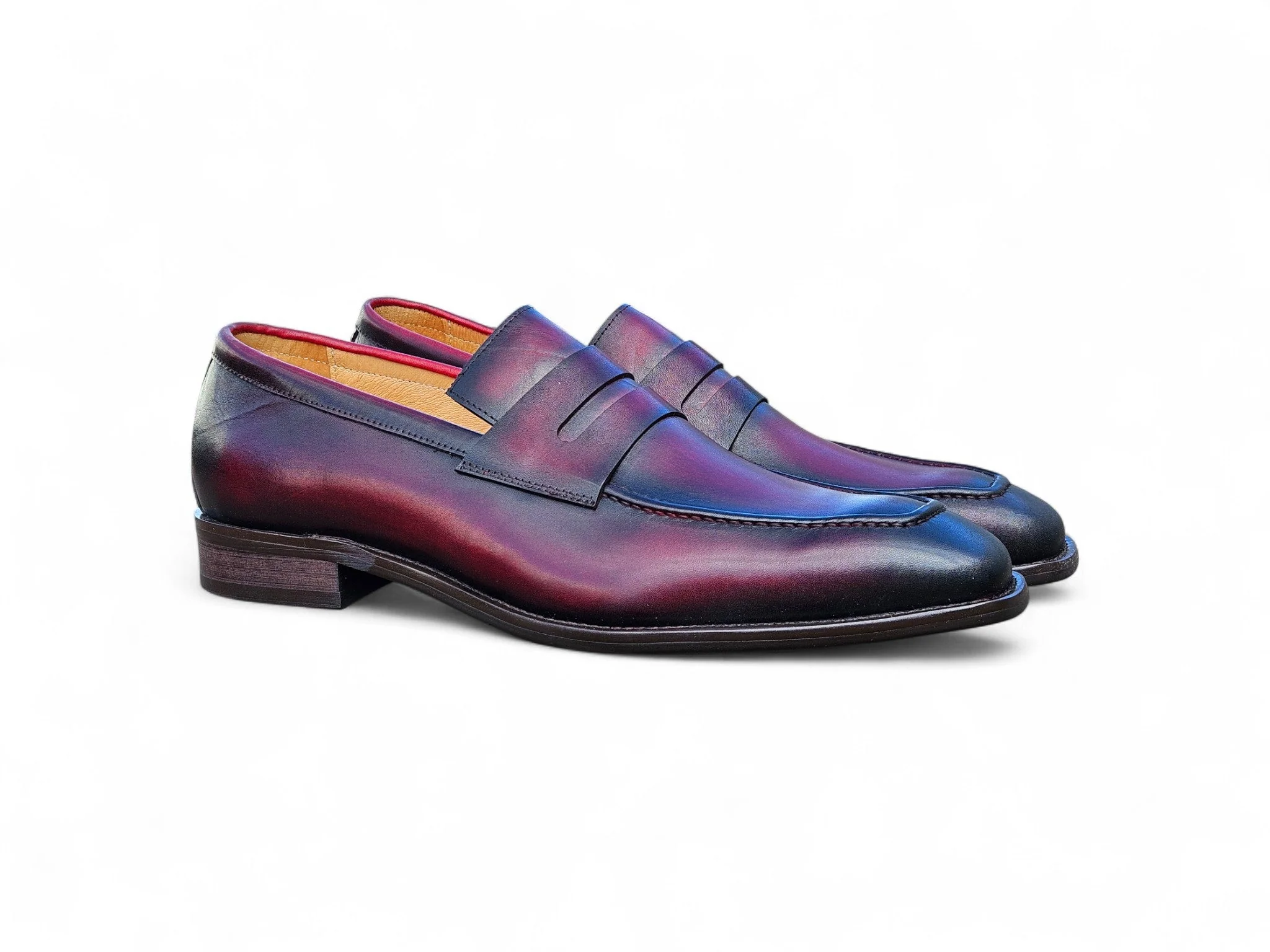 Patina Finished Penny Loafer - Image 21