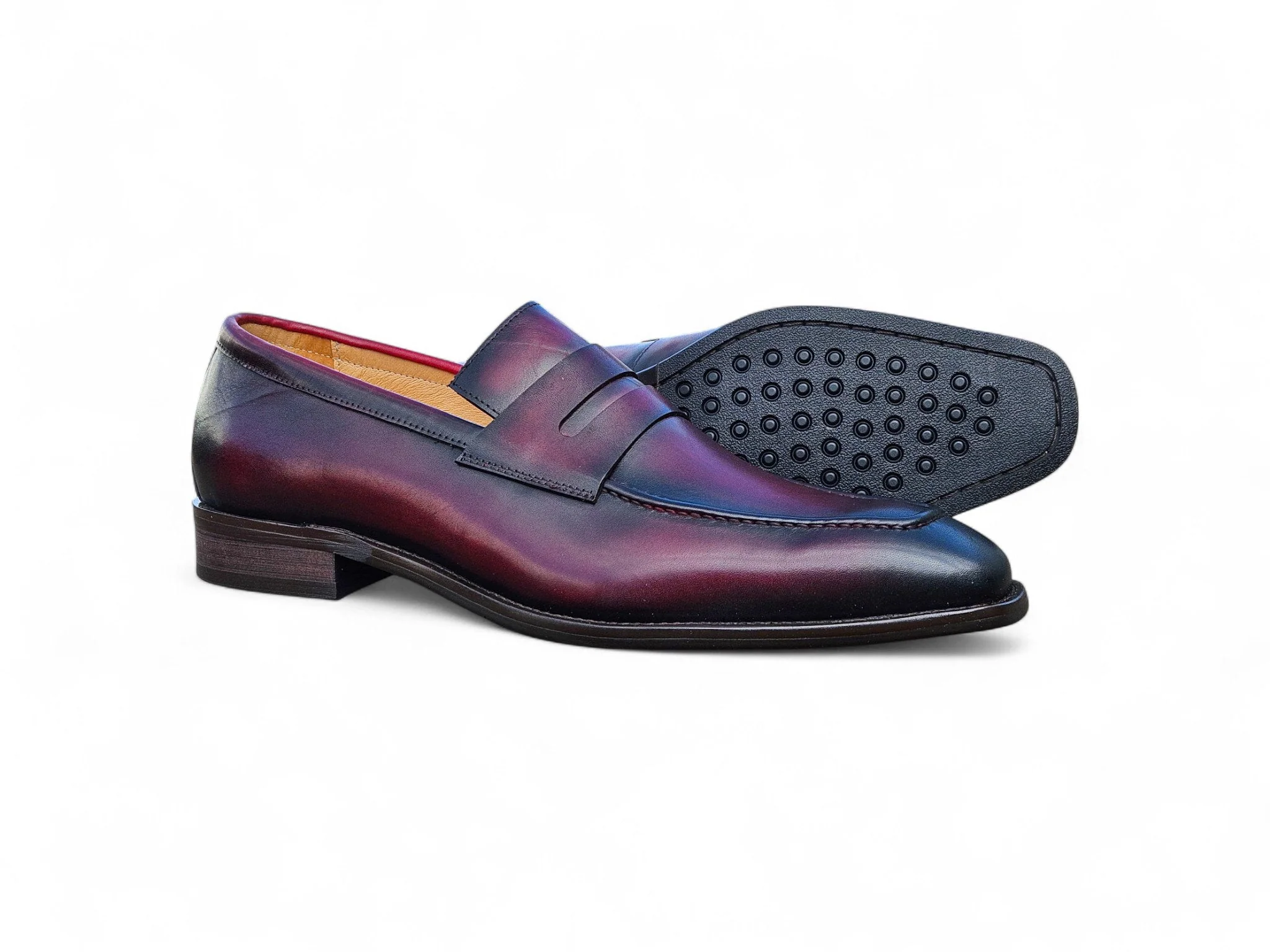 Patina Finished Penny Loafer - Image 22