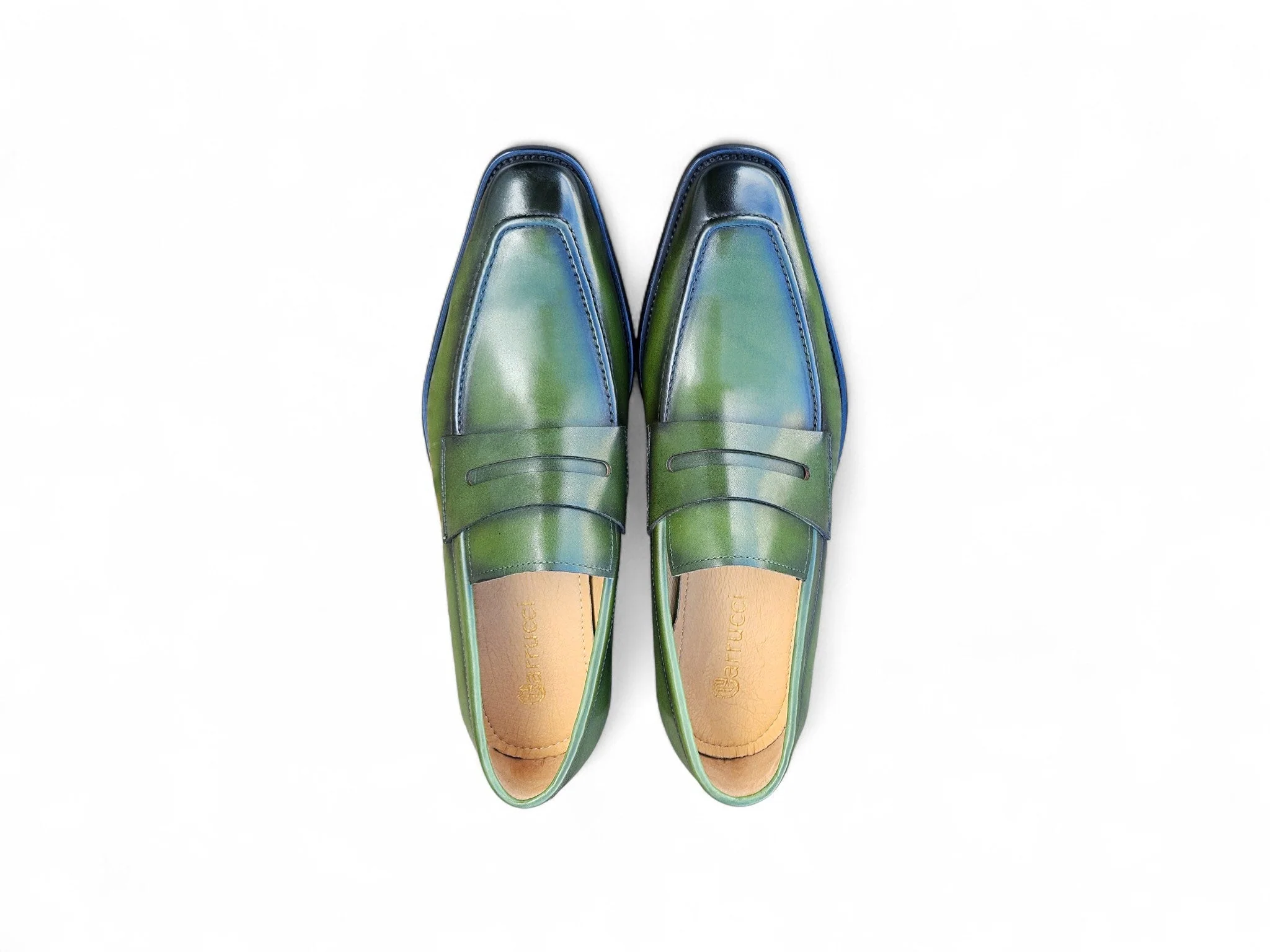 Patina Finished Penny Loafer - Image 4