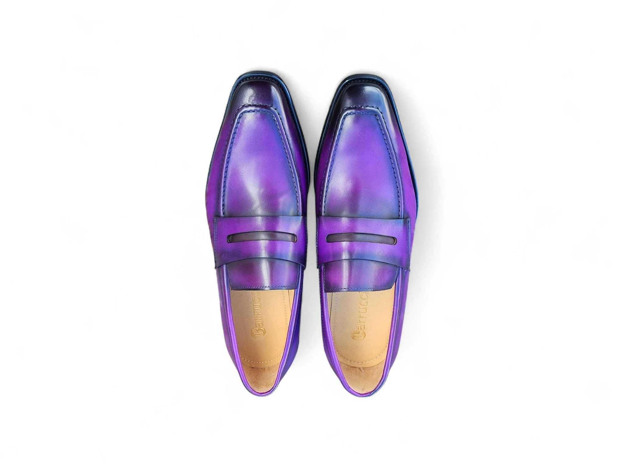 Patina Finished Penny Loafer - Image 8