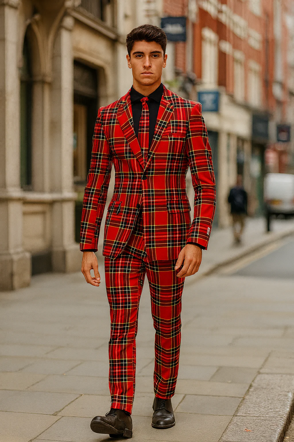 Plaid Christmas Suit - Image 5