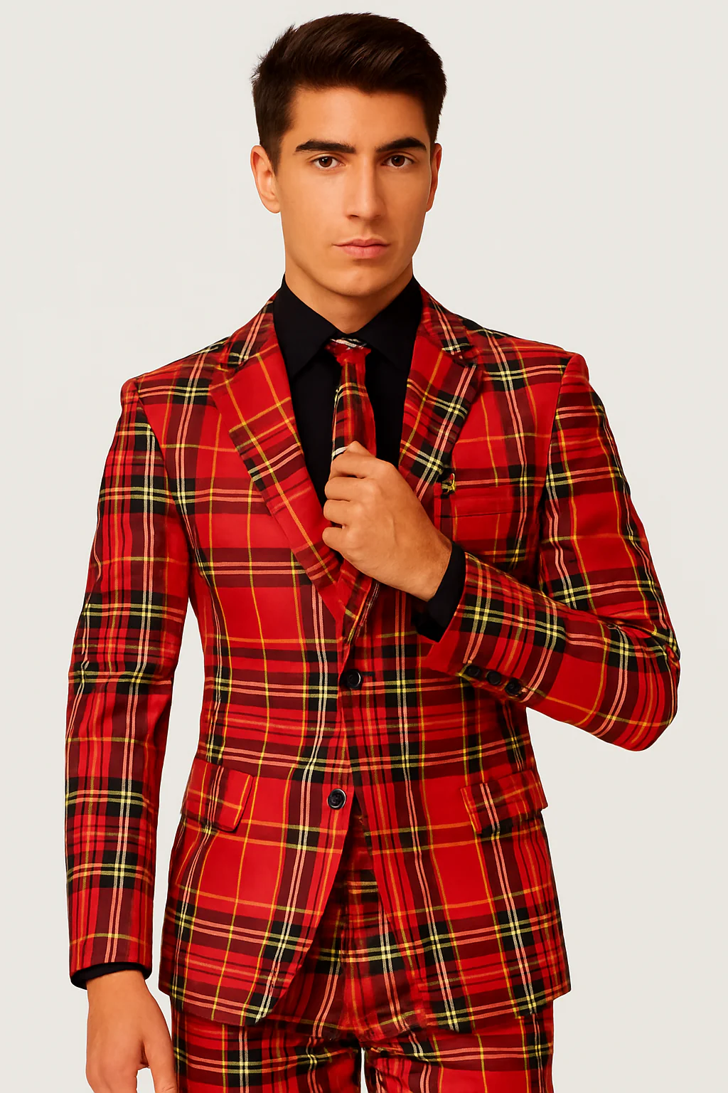 Plaid Christmas Suit - Image 8