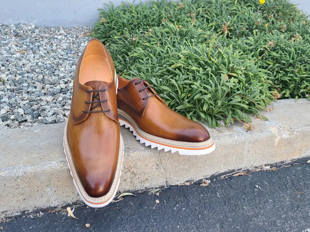 Plain Toe Blucher Style Oxford - Image 10