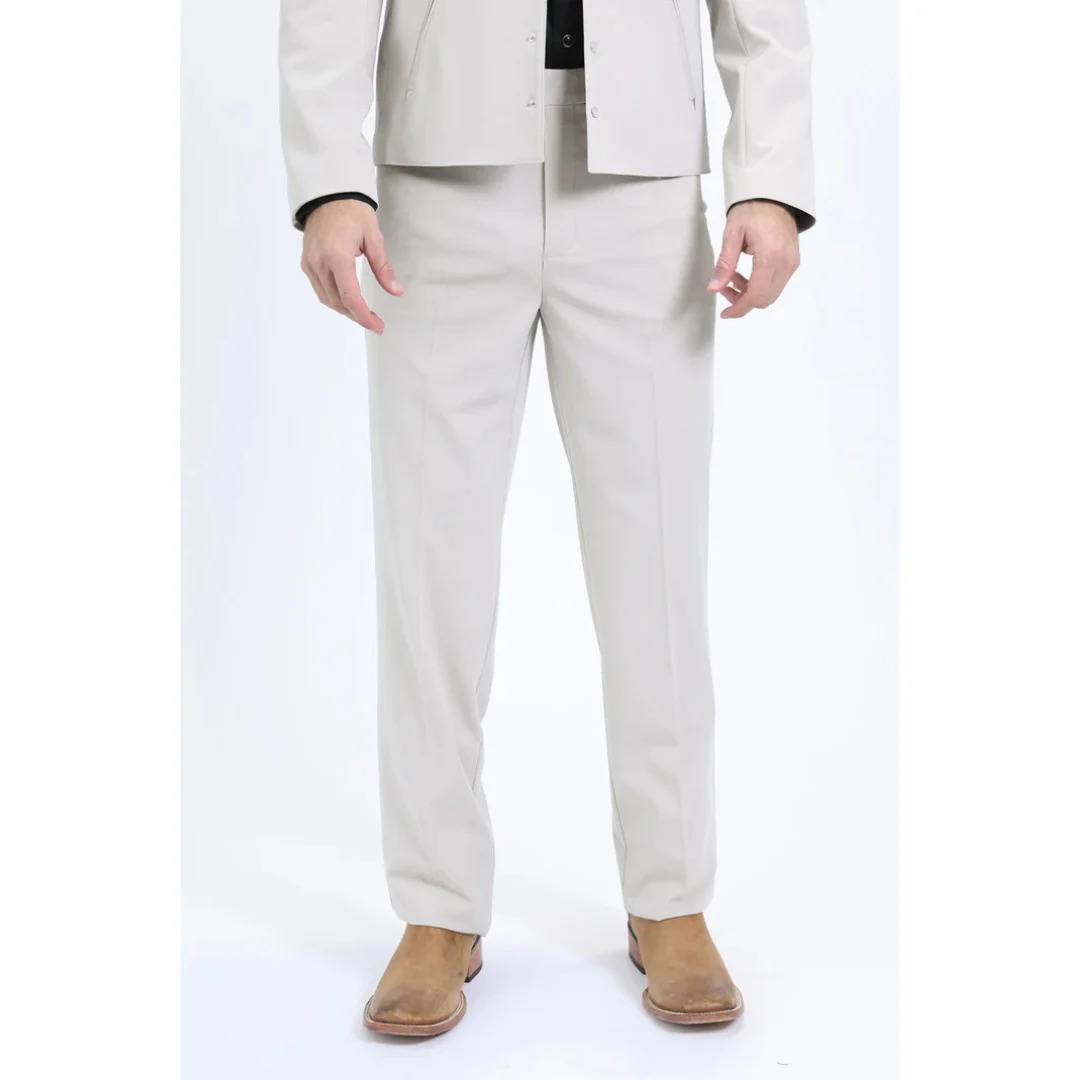 Platini Mens Off White Western-Inspired Sport Suit - Image 4