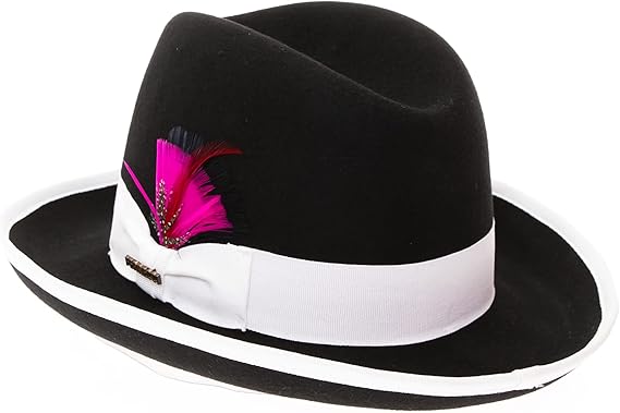 Premium Godfather Hat - Homburg Hat - Men's Homburg - Image 2