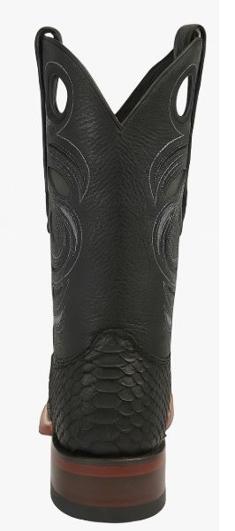 Python Snake Boots Mens Square Toe - Image 2