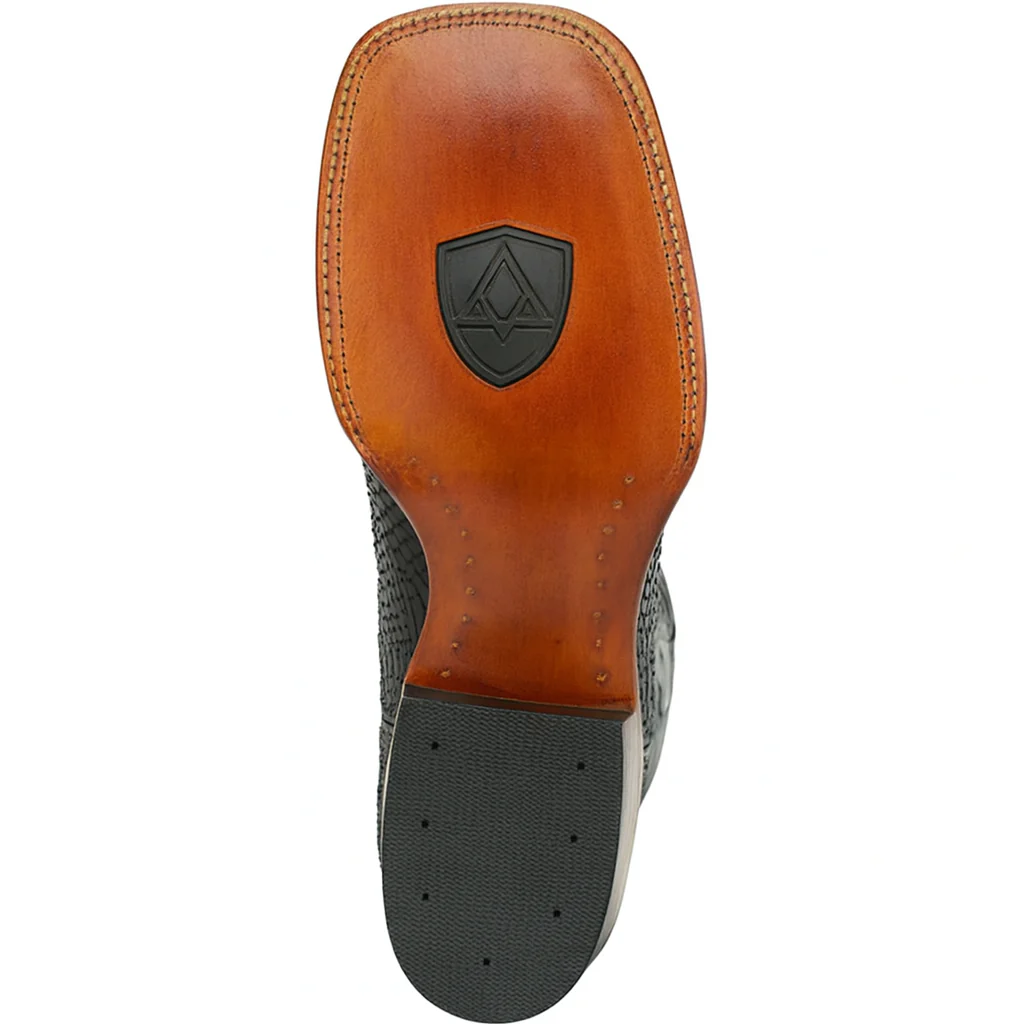 Python Snake Boots Mens Square Toe - Image 7