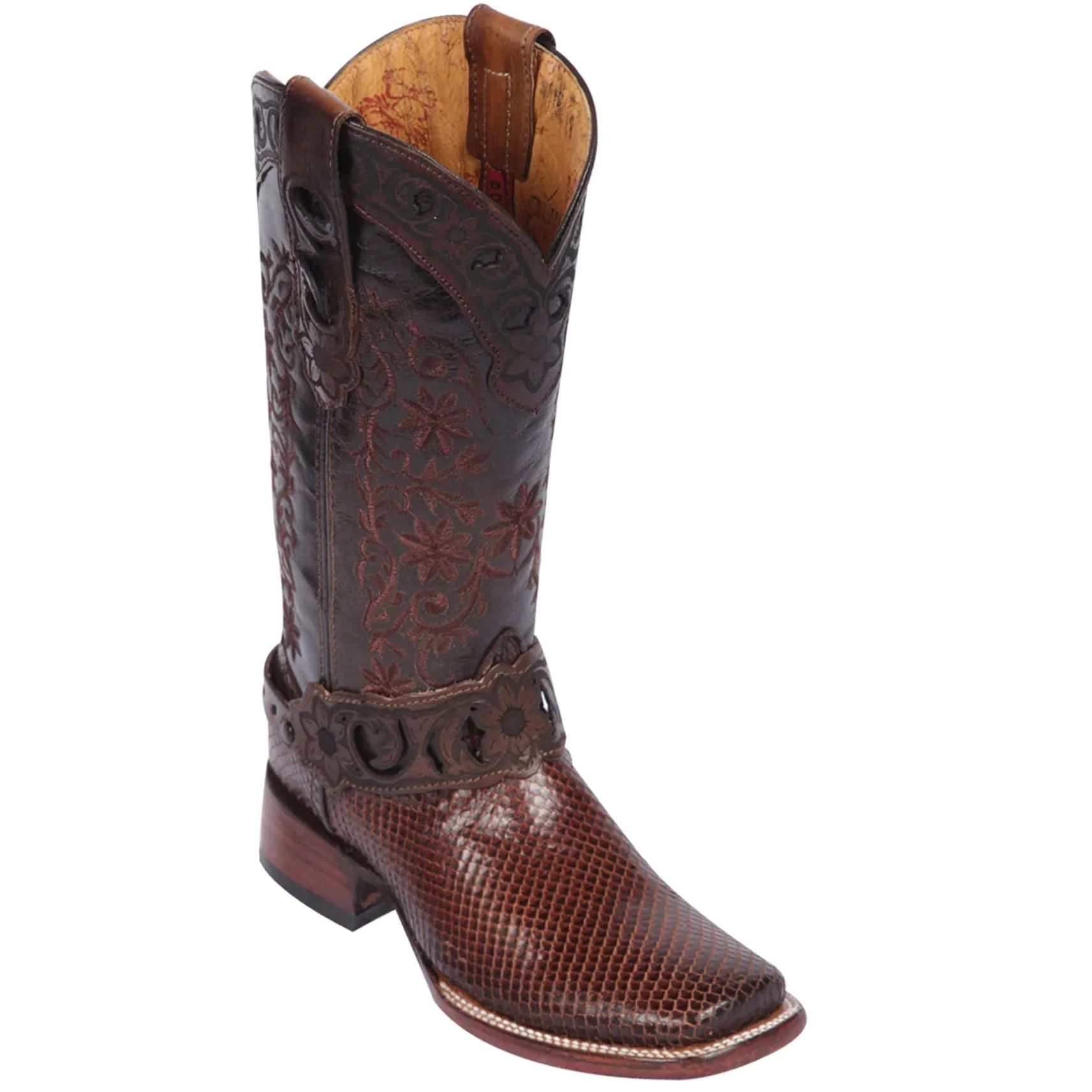 Women's Python Print Boots - Image 2