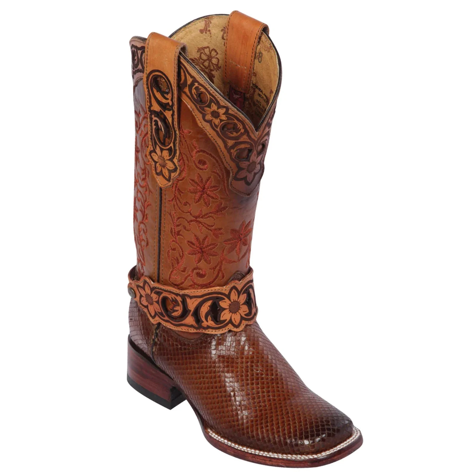 Women's Python Print Boots - Image 3