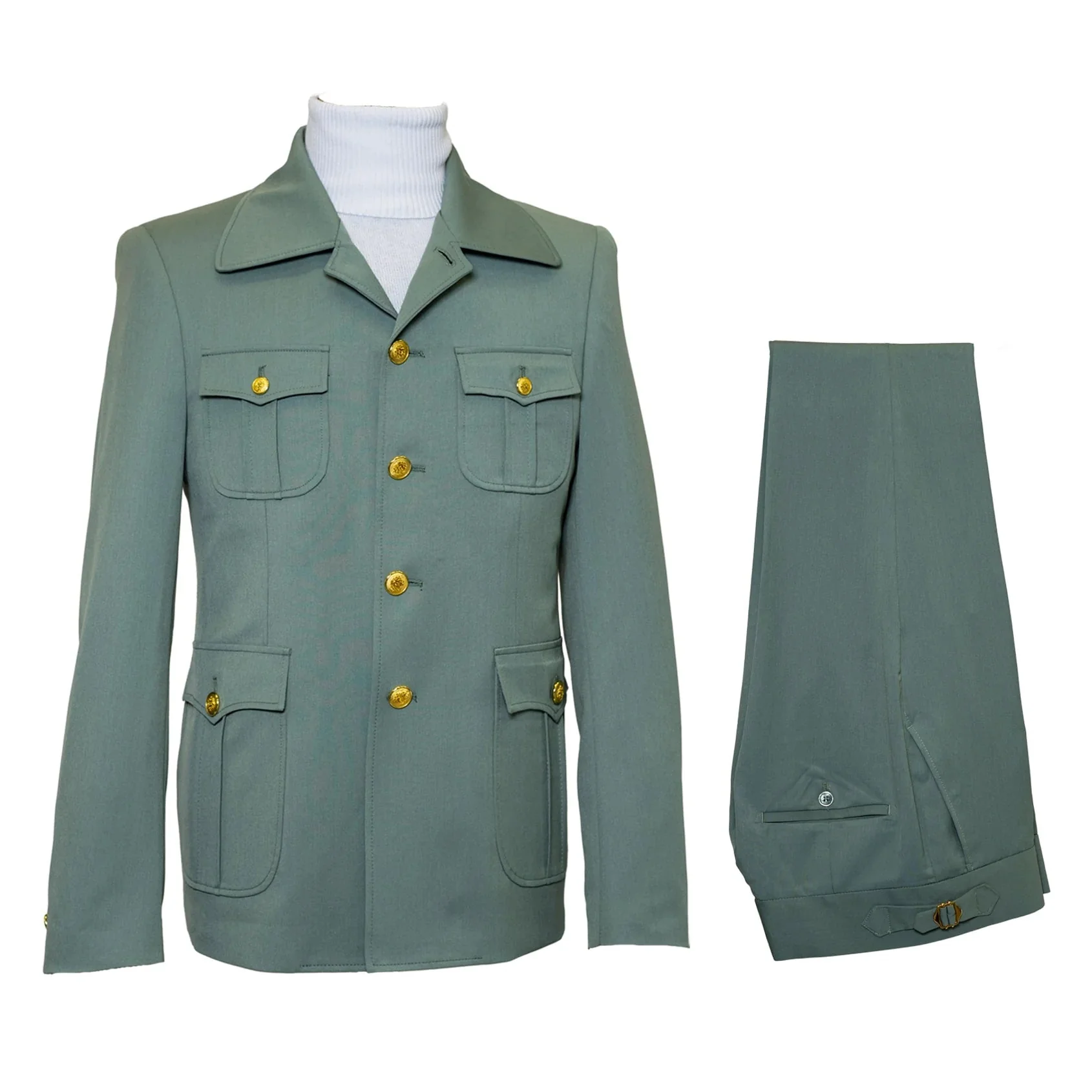 Rossi Man Casual Two Piece Mint Green Color