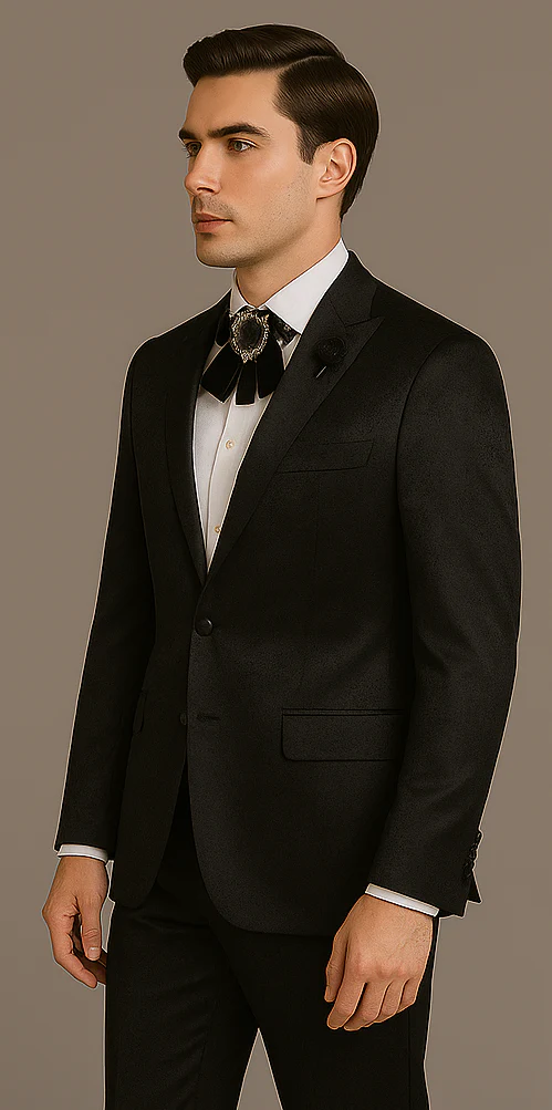 Rossi Man Leo RM1907 – Men's Modern Slim Fit 2-Piece Suit | Stylish Formal - Image 4