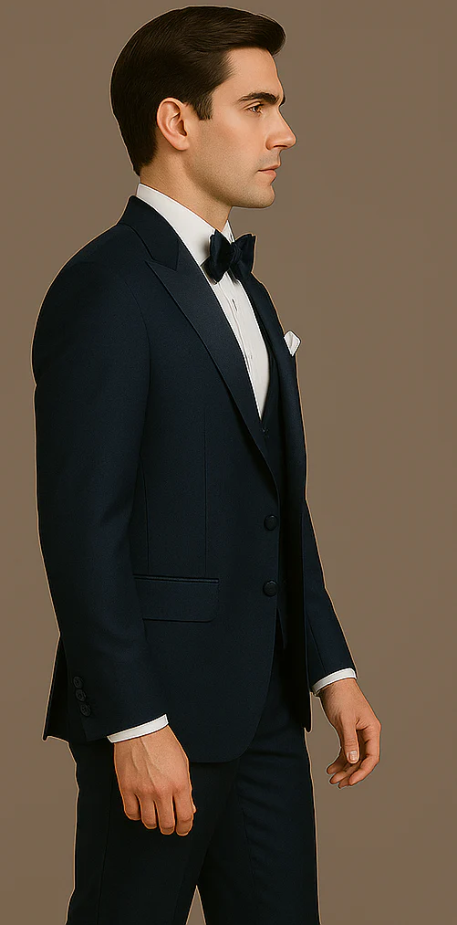 Rossi Man Leo Tuxedo RM1102 – Modern 3-Piece Formal Suit for Men | Stylish Tuxedo Set - Image 3