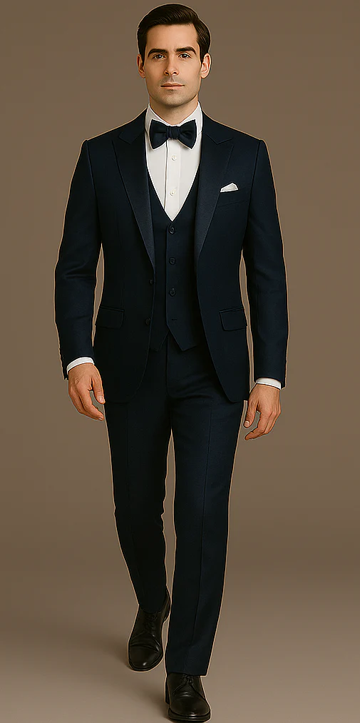 Rossi Man Leo Tuxedo RM1102 – Modern 3-Piece Formal Suit for Men | Stylish Tuxedo Set - Image 4