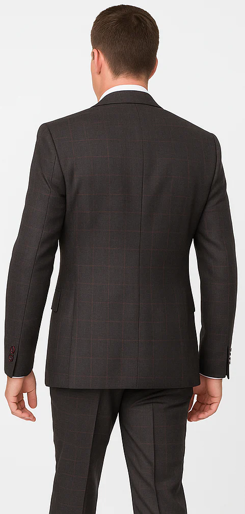 Rossi Man MAX RM1787 Slim Fit 3-Piece Suit – Stylish and Elegant Men’s Formalwear - Image 2