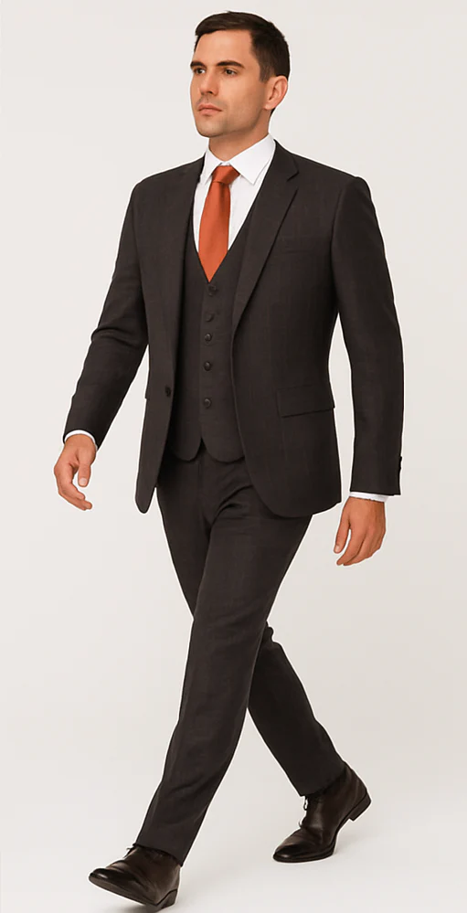 Rossi Man MAX RM1787 Slim Fit 3-Piece Suit – Stylish and Elegant Men’s Formalwear - Image 4