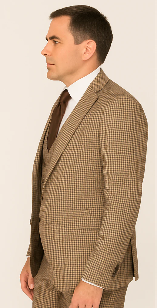 Rossi Man MAX RM1839 Slim Fit 3-Piece Suit – Stylish Formalwear for Men - Image 3