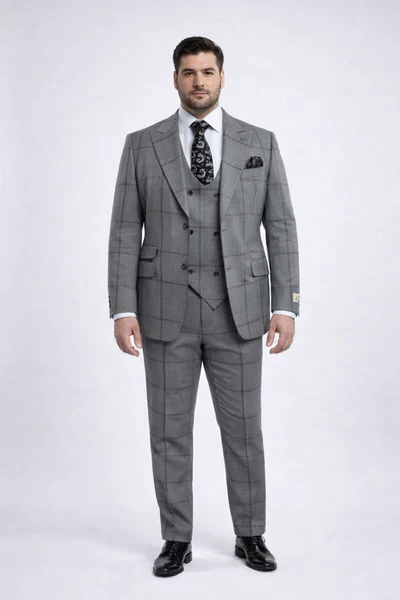 Rossi Man Men's Dress Suit – Classic Rossiman Formalwear for Timeless Style - Image 6