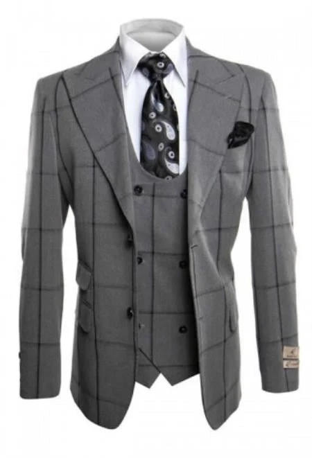 Rossi Man Men's Dress Suit – Classic Rossiman Formalwear for Timeless Style - Image 9