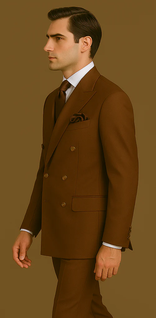 Rossi Man Milano RM1373 – Men's Slim Fit 3-Piece Suit | Modern Formal - Image 3