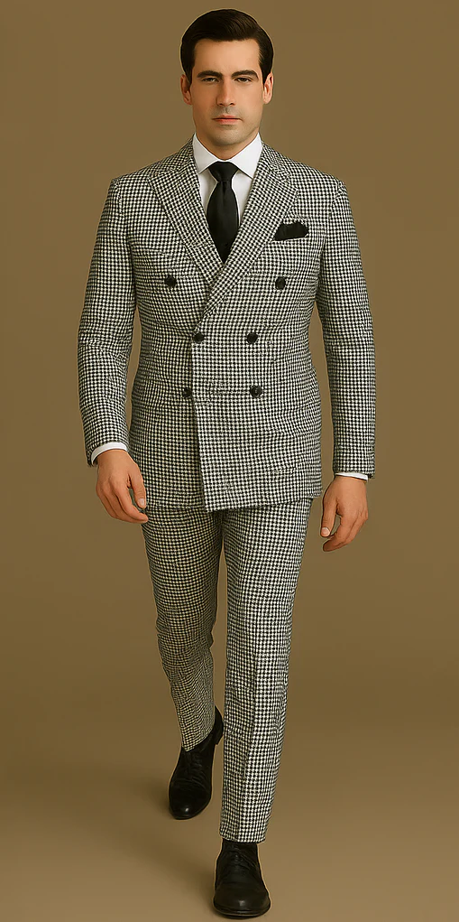 Rossi Man Milano RM1588 – Men's Modern 3-Piece Slim Fit Suit | Stylish Formal Outfit - Image 4