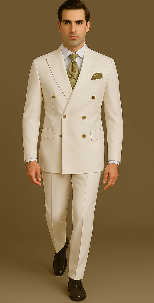 Rossi Man Milano RM1770 – Men's Modern Slim Fit 3-Piece Suit | Formal - Image 4