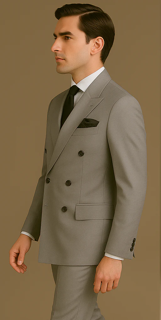 Rossi Man RM1178 – Milano Collection Slim Fit Suit for Men | Elegant Formal Wear - Image 3