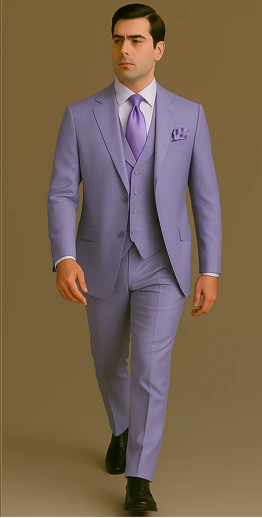 Rossi Man RM1396 – Paul Collection Elegant Formal Suit for Men |  Tailored Style - Image 4