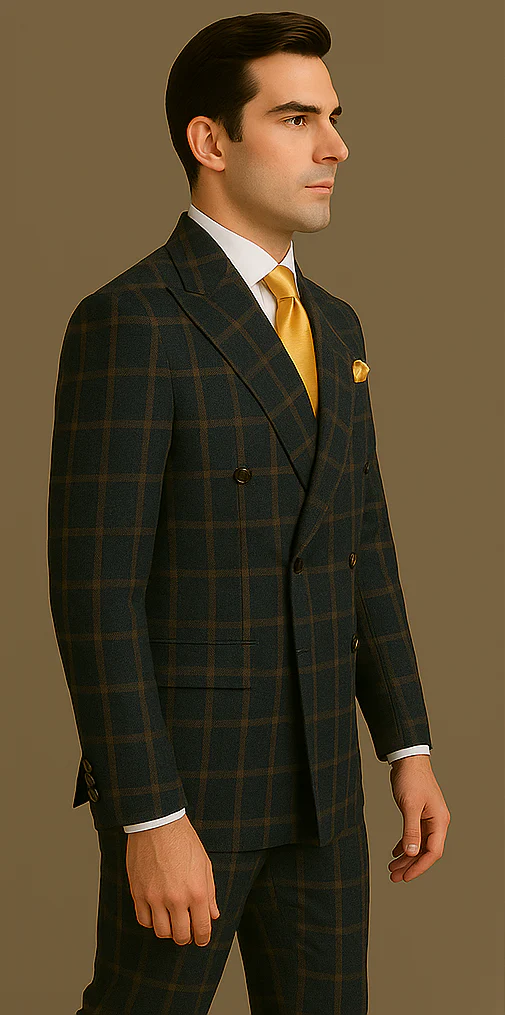 Rossi Man RM1790 – Elegant Slim Fit Milano Suit for Men | Stylish Formal Attire - Image 3