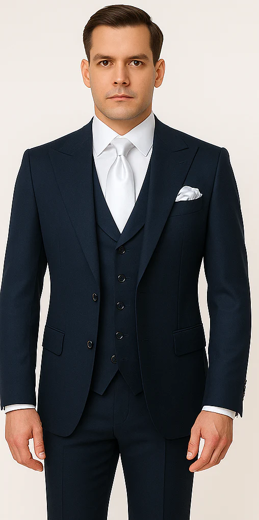 Rossi Man Sam Collection RM2302 – Elegant Men's Suit for Formal - Image 5