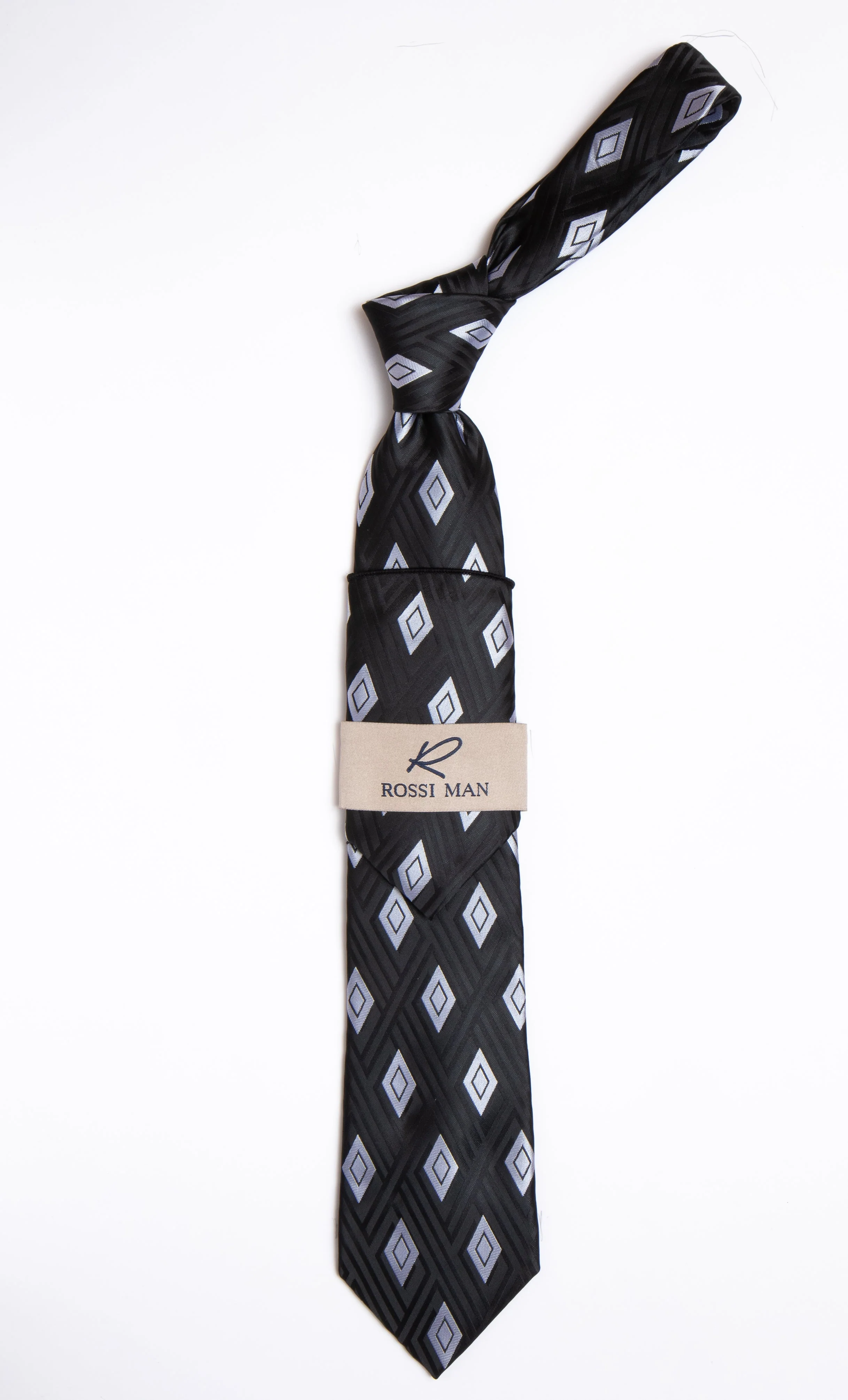 Rossi Man Tie and Pocket Round RMR458-4