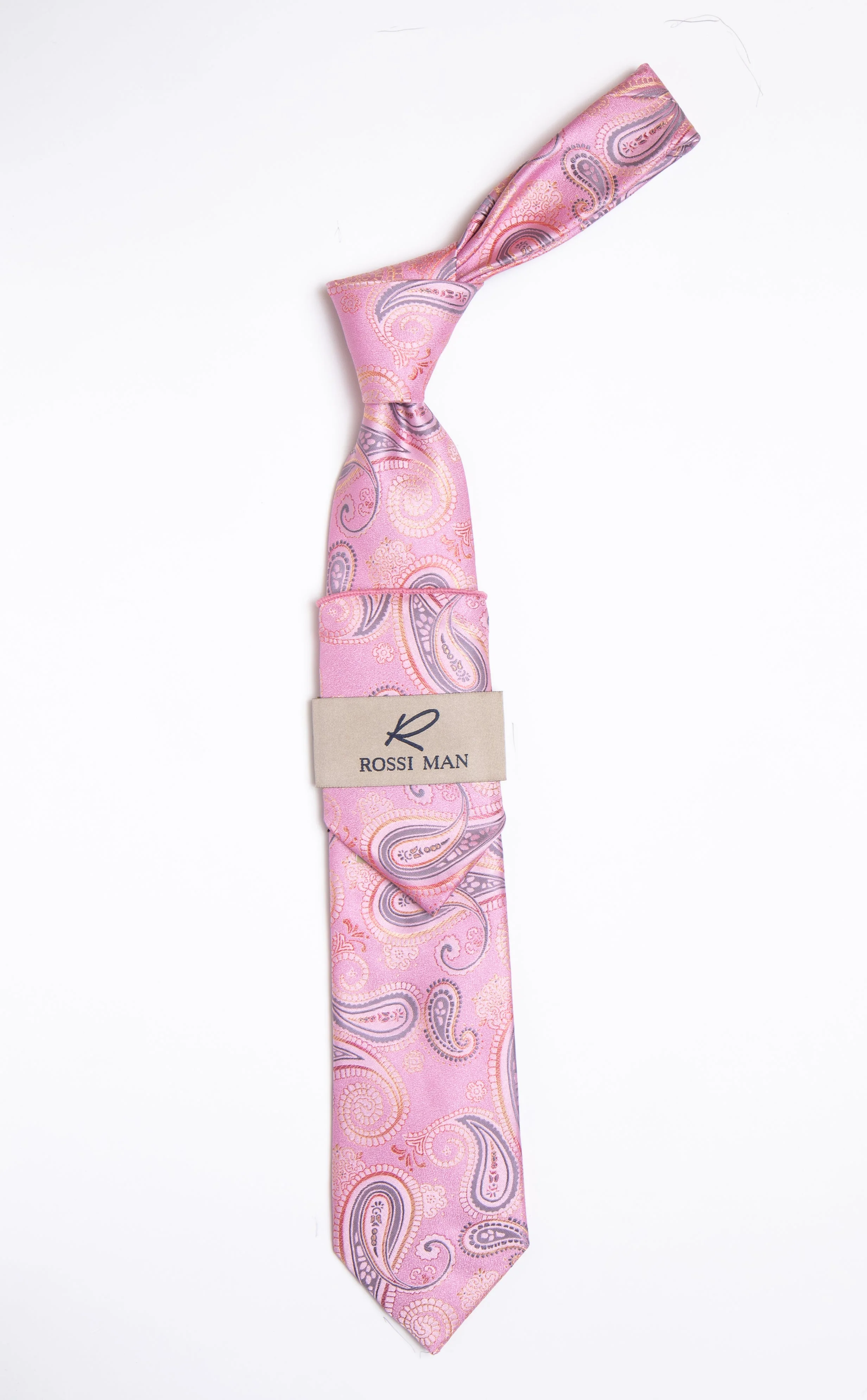 Rossi Man Tie and Pocket Round RMR461-3