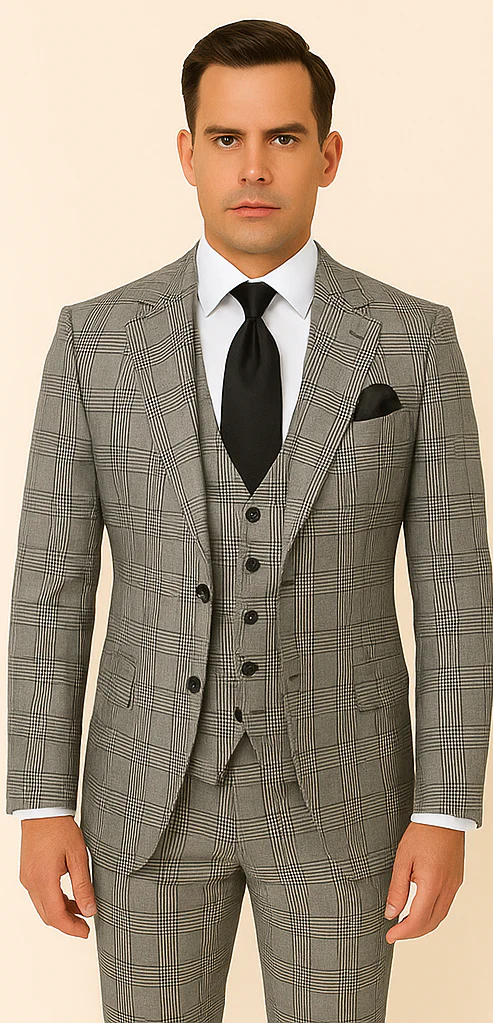 Rossi Man Tom RM1855 – Elegant Men's Tailored Suit for Formal Occasions - Image 5