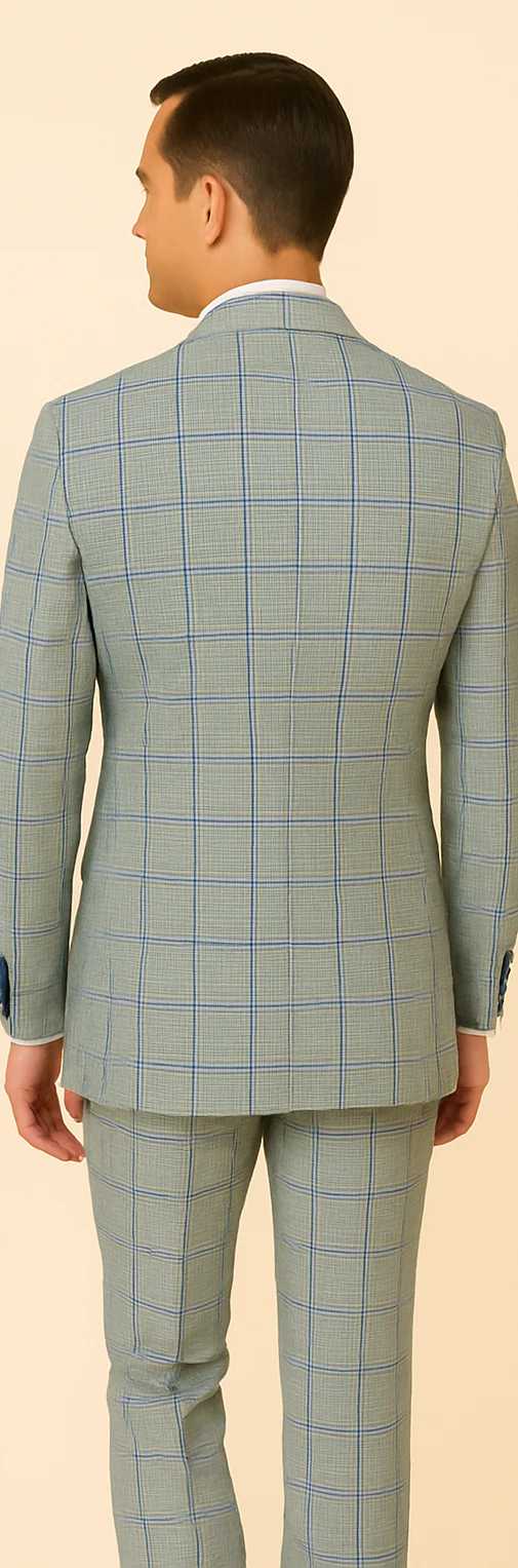 Rossi Man Tom RM1856 – Modern Fit 2-Piece Suit for Stylish Men - Image 3