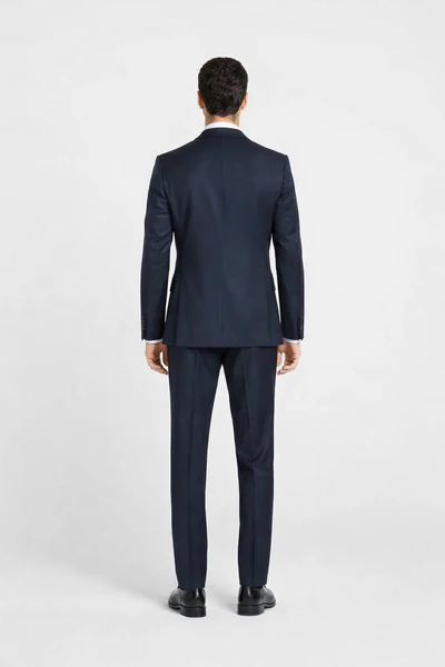 Rossiman Men's Blue Slim Fit Suit – Modern Tailored Formalwear - Image 2