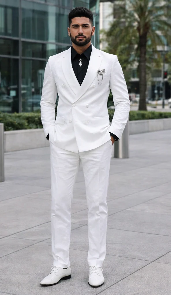 Rossiman Rossi Man Men's Tailored Dress Suit – Premium Formalwear - Image 7