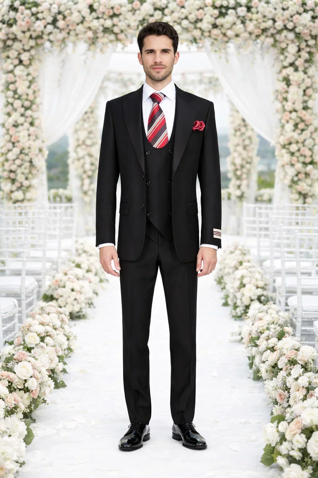 Rossiman Rossi Men's Dress Suit – Premium Tailored Suit for Formal Occasions - Image 6