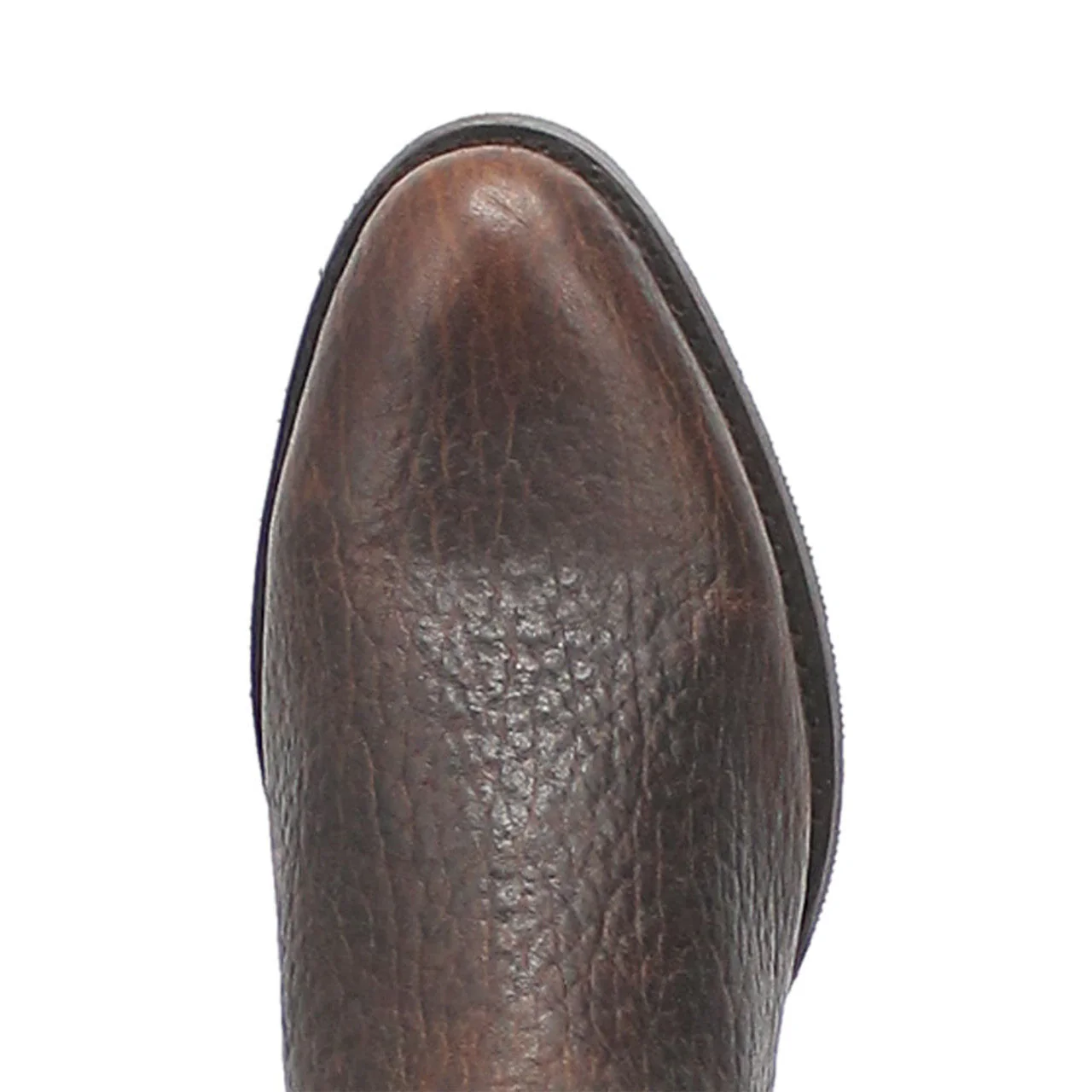 Dingo Round Toe Brown and Orange Western Leather Boots - Image 3
