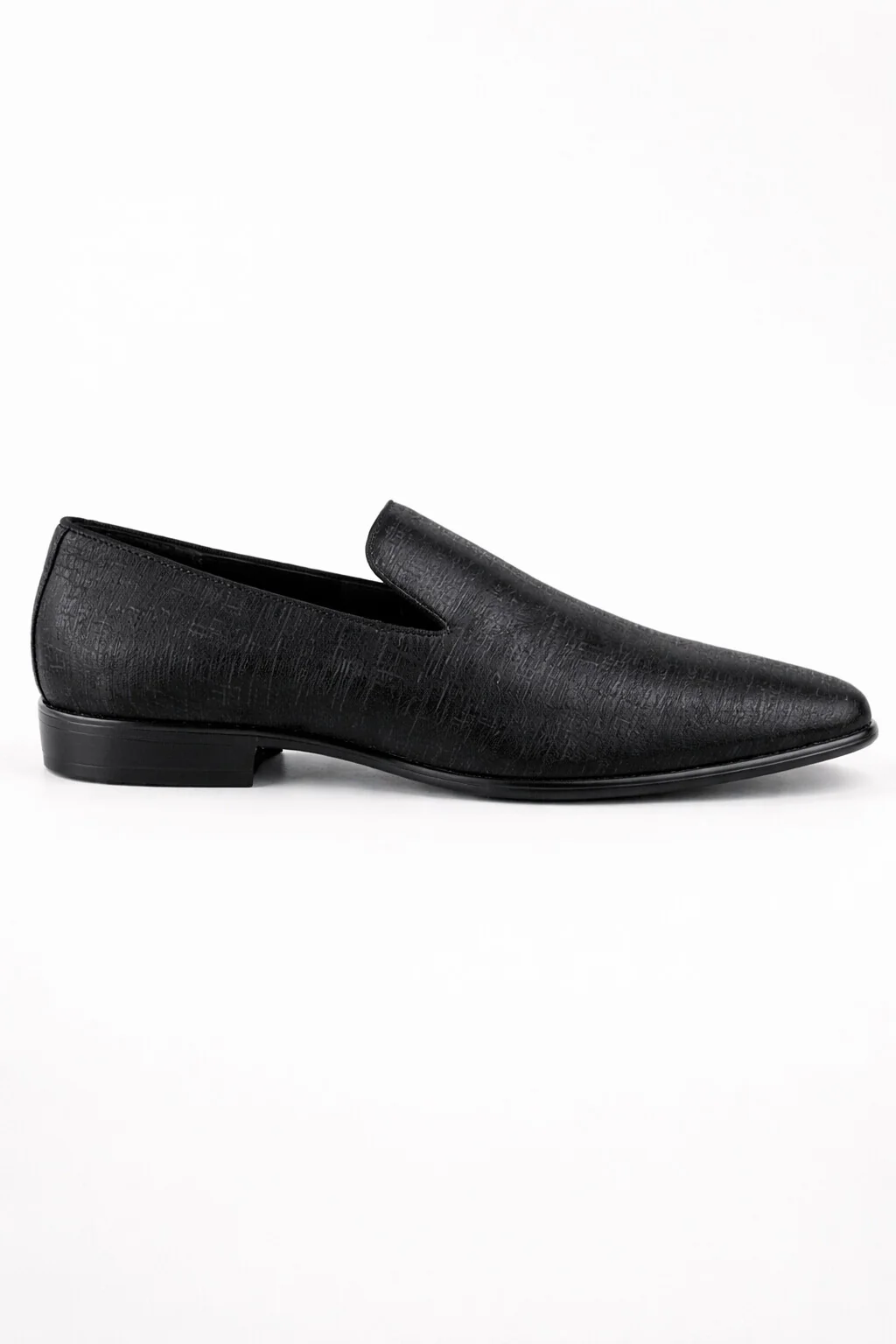"Sharkskin" Black Couture 1910 Tuxedo Shoes - Image 2