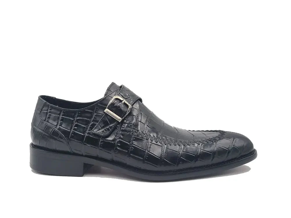 Single Monk Buckle Split Toe Loafer - Image 12