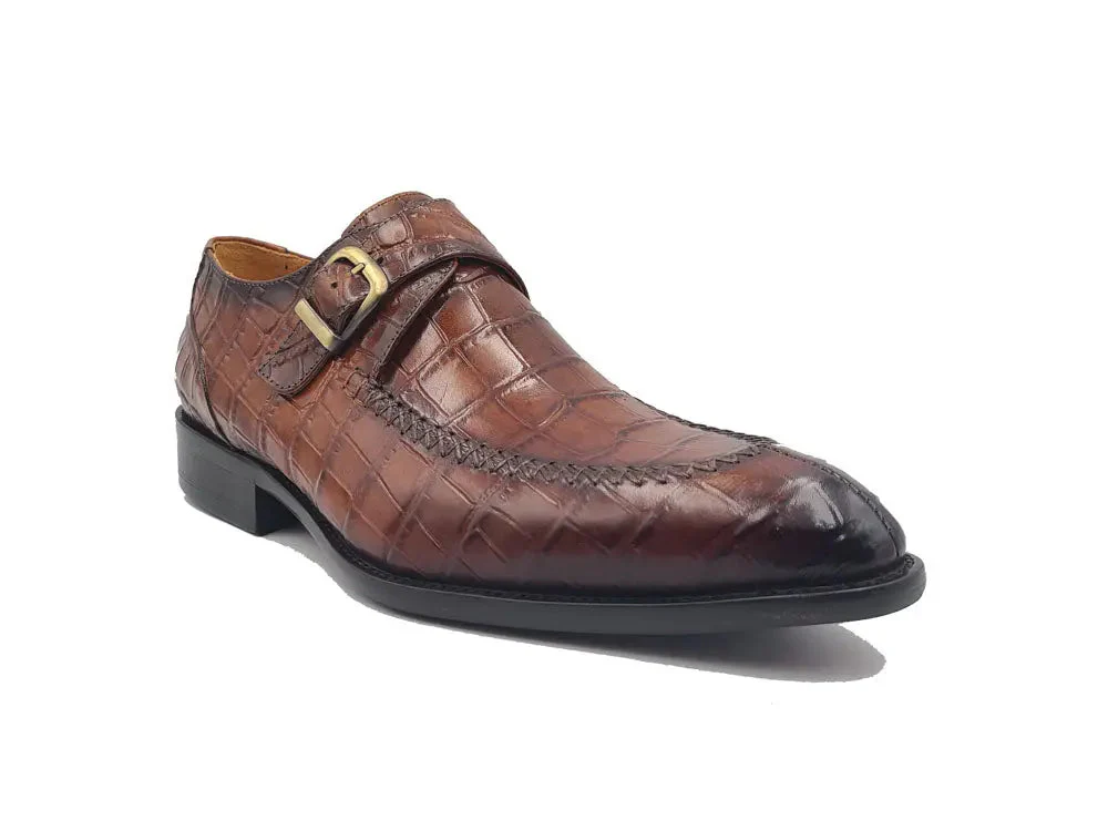 Single Monk Buckle Split Toe Loafer - Image 5