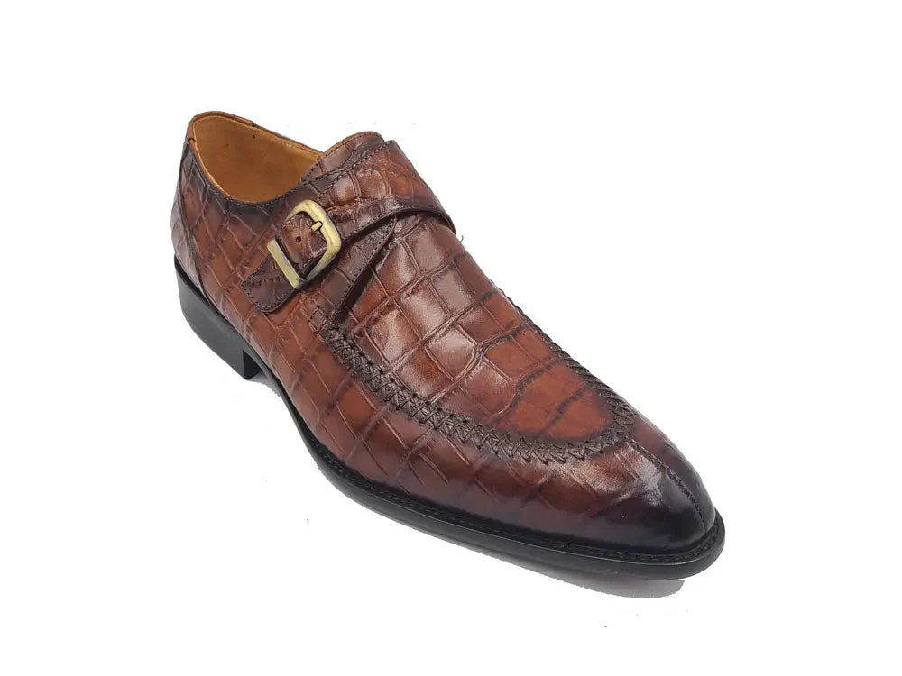 Single Monk Buckle Split Toe Loafer - Image 6