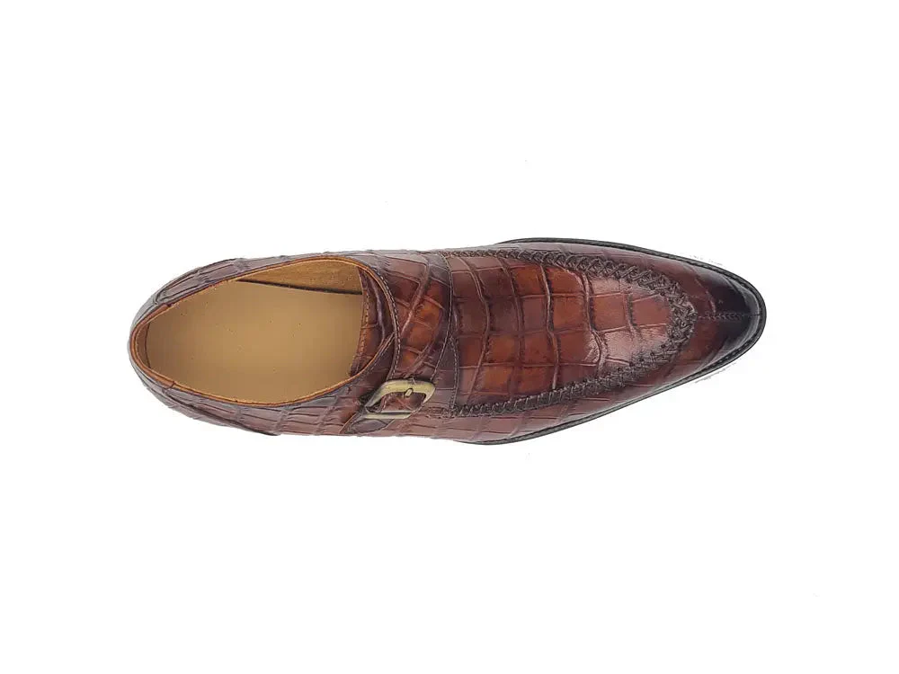 Single Monk Buckle Split Toe Loafer - Image 7