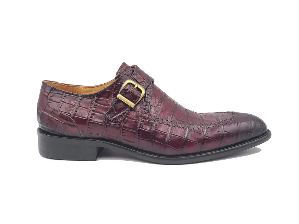 Single Monk Buckle Split Toe Loafer - Image 8