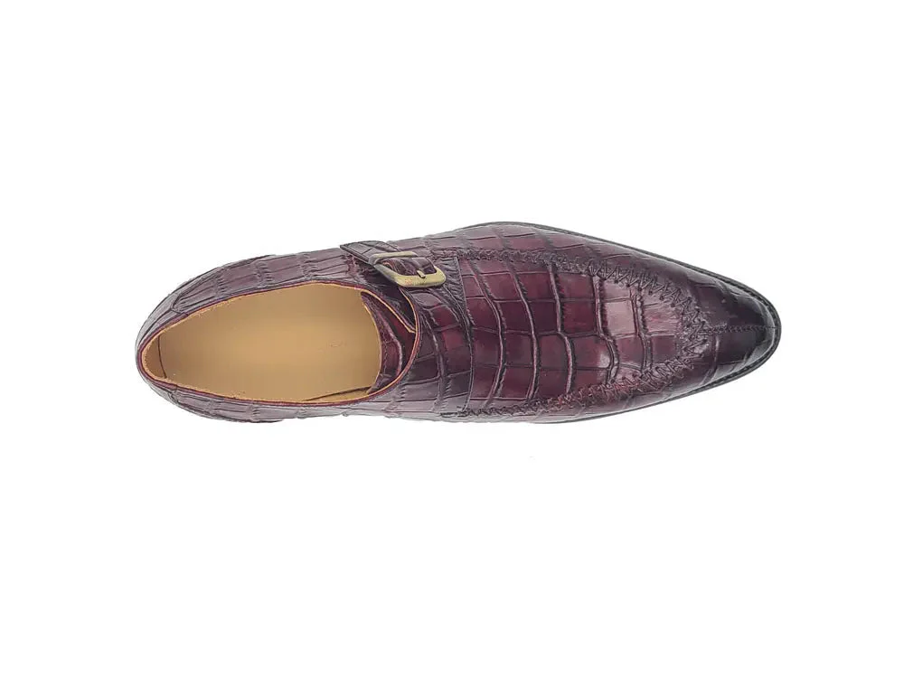 Single Monk Buckle Split Toe Loafer - Image 9