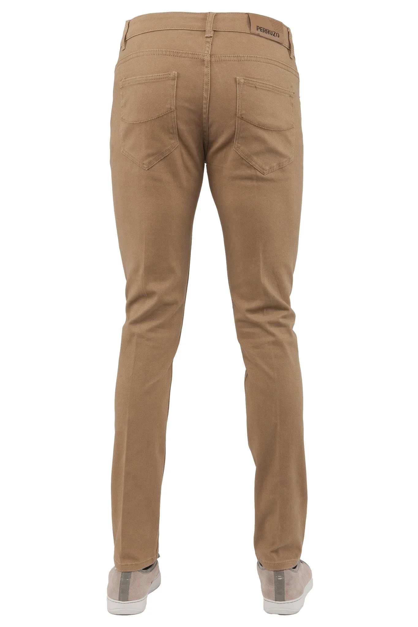 Jeans in Khaki color Skinny fit - Image 3