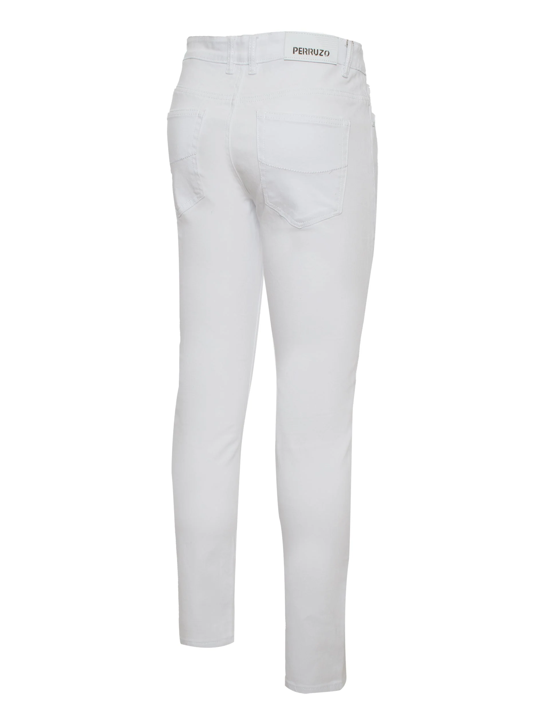 Skinny Jean with Skull  knee patch - Image 3